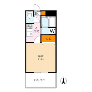 富岡ビル【3階】の間取り