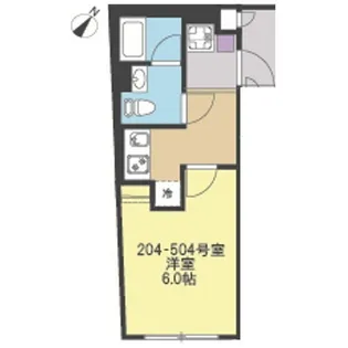 COMFORT YOKOHAMA【2階】の間取り