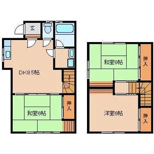 メゾンセキの間取り