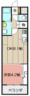ギャラクシーヴィーラブライト【11階】の間取り