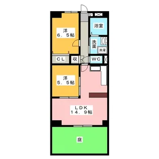 シーナリー【1階】の間取り