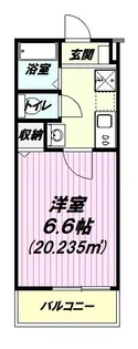ベラヴィスタ春日部【1階】の間取り