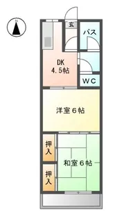 グリーンメゾン【2階】の間取り