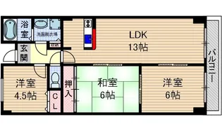 アクトパレス【2階】の間取り