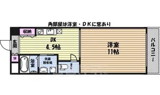J-レジデンス栄2【5階】の間取り