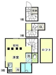 パステルコート【3階】の間取り