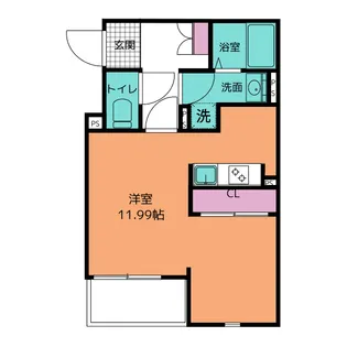 シュペール【2階】の間取り