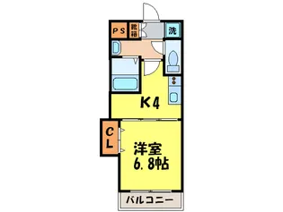 トゥリオ・イン【1階】の間取り