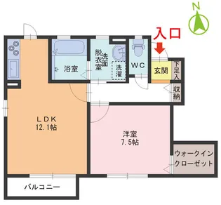 Ambience Villa 惠【1階】の間取り