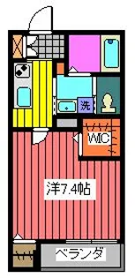 アヴェニール南浦和【3階】の間取り