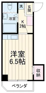 村田ハイツ【3階】の間取り