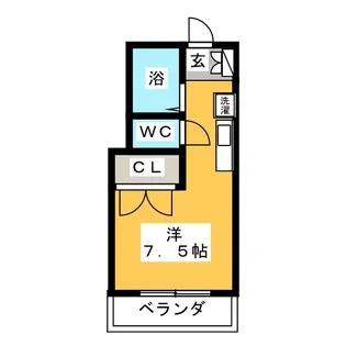 ベアハイツ【3階】の間取り