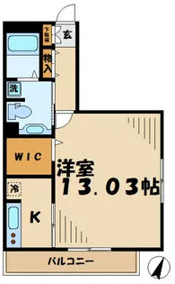 ウィステリア(上柚木)【2階】の間取り