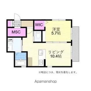 グランメール泉III【2階】の間取り