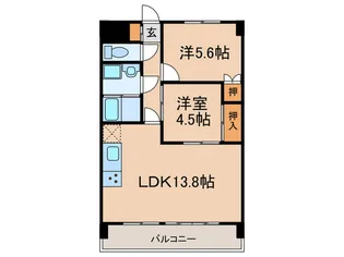 第2小島ビル【5階】の間取り