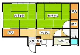 セピア湯河原【1階】の間取り