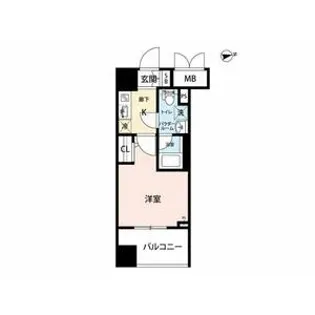 メインステージ江戸川橋III【4階】の間取り
