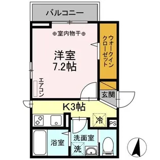 フルーム【3階】の間取り
