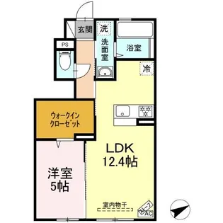 ミキKハウス【1階】の間取り