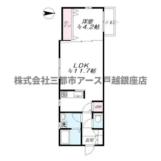 パフィオペディルム【3階】の間取り