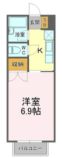 リンデンハイム【1階】の間取り