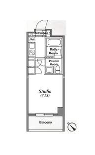 アジリア南麻布J’s【5階】の間取り