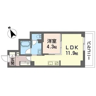 アンビシア【2階】の間取り