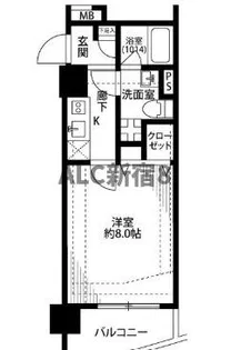 プレール・ドゥーク永福町【3階】の間取り