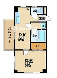 ハイムM&S柴崎【2階】の間取り