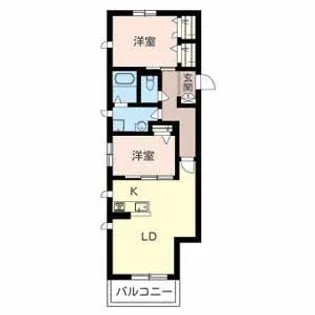 Sha Maison Green Scent【2階】の間取り