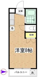 ハイツセイコー【2階】の間取り
