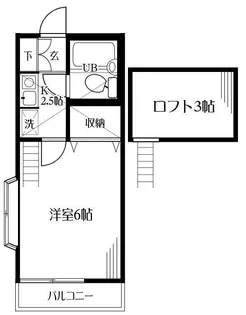 三ツ境ガーデンヒルズ【2階】の間取り
