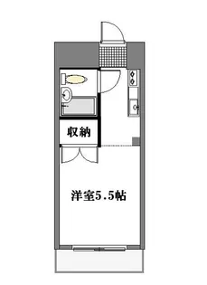 東京都目黒区鷹番1【マンション】の間取り