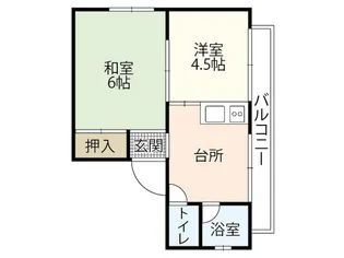 第2尾崎ビル【4階】の間取り