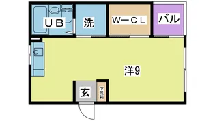 AKIハウス【2階】の間取り
