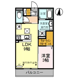 RICO Field~リコ フィールド~【1階】の間取り