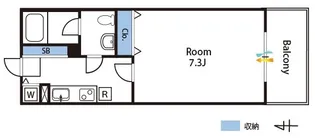 ★BellHoney★人気物件空き出ます!【3階】の間取り