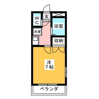 サンコート【1階】の間取り