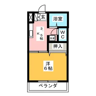 けやき A【1階】の間取り