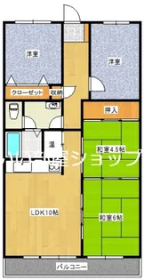 第2五福マンション【3階】の間取り