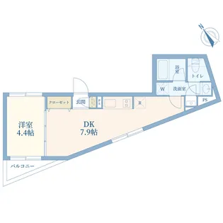 ARCO TERRACE【2階】の間取り