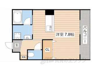 クレアシオン【1階】の間取り