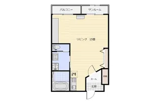 マリリン8.12【3階】の間取り