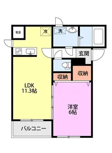 プレムMIMAKI【4階】の間取り