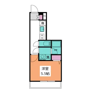 ディアレイシャス大須観音III【4階】の間取り