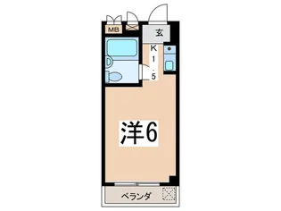 クリスタルプラザ青葉台【3階】の間取り