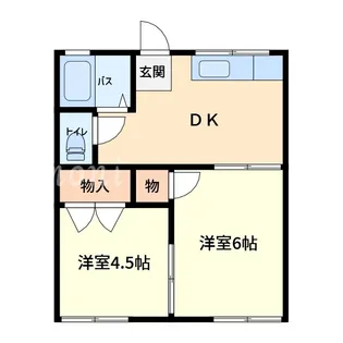 広凉荘【2階】の間取り