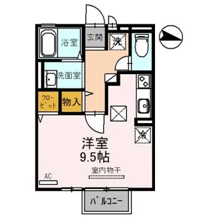 滋賀県大津市大江3【アパート】の間取り
