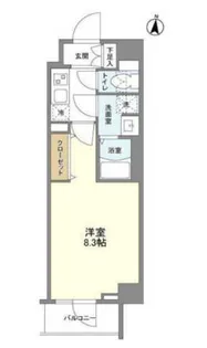 ルネサンスコート文京白山【1階】の間取り