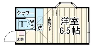 ユナイト天王町リボンヌ【1階】の間取り
